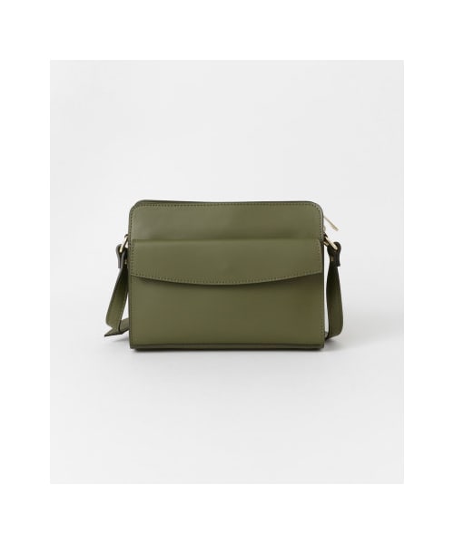 URBAN RESEARCH DOORS(アーバンリサーチドアーズ)の「MARCO BIANCHINI スクエアショルダーバッグ(バッグ・レディース・L130 レッド/L128 キャメル/L235 カーキ/P218 ブラック・one)」の4枚目の写真