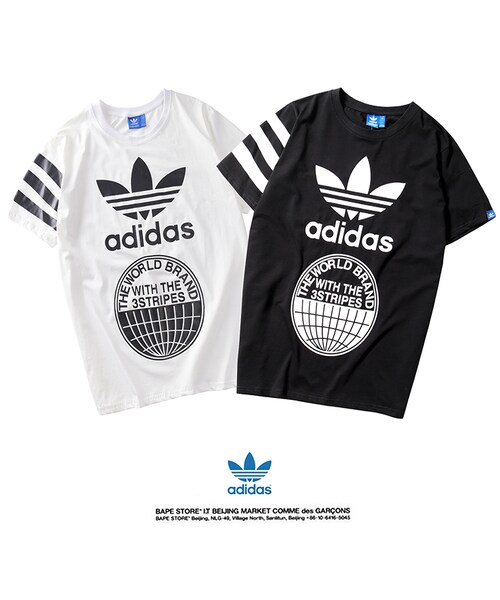 Adidas アディダス の 新品ow24 Adidas トップス Tシャツ Unisex Tシャツ カットソー Wear