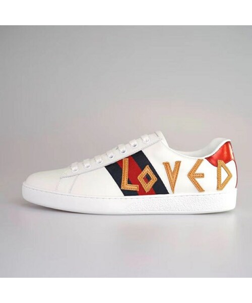 Gucci グッチ の Gucci グッチ スニーカー 運動靴 メンズ レディース シューズ ペアルック靴 みつばち刺繍 男女兼用靴 ユニセックス 003 スニーカー Wear