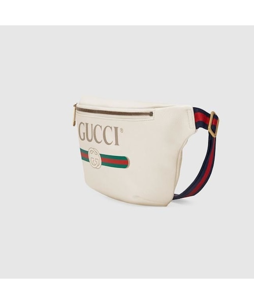 GUCCI GGマーモント シュプリームミニバッグ ホワイト