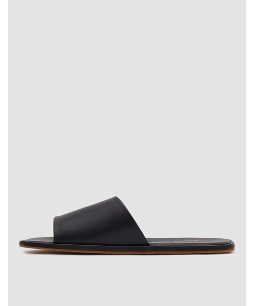 【関税込み】Dries Van Noten ブルー＆ブラック Furry サンダル Blue & Black Furry Sandals by Dries Van Noten on Sale