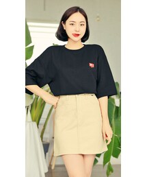 HOTPING | いいね♥刺しゅうポイントTシャツ(Tシャツ/カットソー)