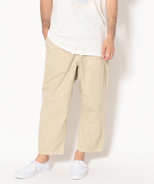 TIGRE BROCANTE（ティグルブロカンテ）の「TIGRE BROCANTE/ティグルブロカンテ ジンバブエタゴサクパンツ（パンツ・メンズ・NATURAL/BEIGE/KHAKI/CHARCOL/PURPLE・M）」の10枚目の写真