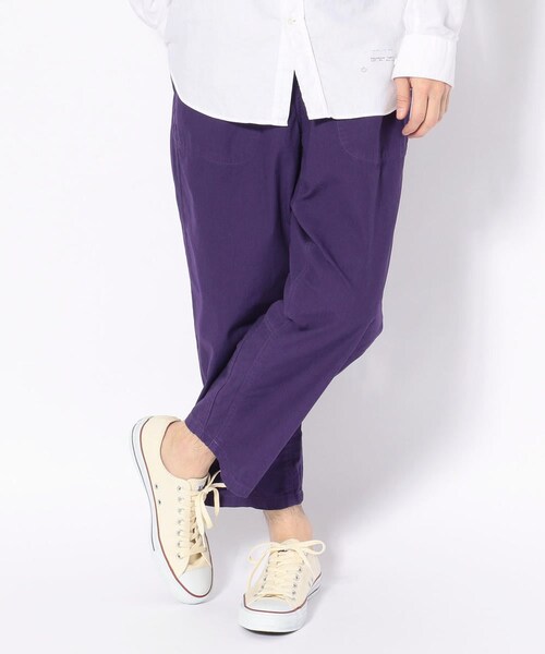 TIGRE BROCANTE（ティグルブロカンテ）の「TIGRE BROCANTE/ティグルブロカンテ ジンバブエタゴサクパンツ（パンツ・メンズ・NATURAL/BEIGE/KHAKI/CHARCOL/PURPLE・M）」の13枚目の写真