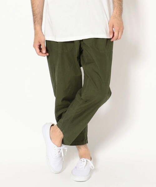 TIGRE BROCANTE（ティグルブロカンテ）の「TIGRE BROCANTE/ティグルブロカンテ ジンバブエタゴサクパンツ（パンツ・メンズ・NATURAL/BEIGE/KHAKI/CHARCOL/PURPLE・M）」の12枚目の写真