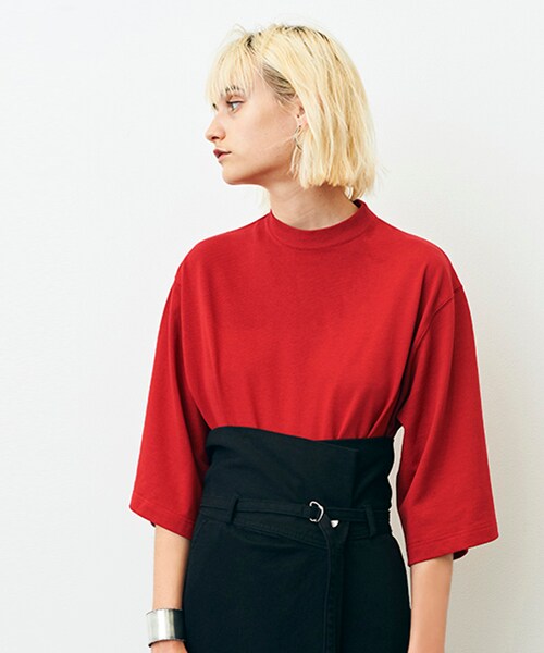 CLANE（クラネ）の「ハイネックボックスTシャツ（）」 - WEAR