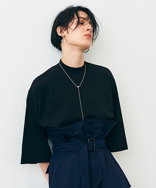 CLANE（クラネ）の「ハイネックボックスTシャツ（）」 - WEAR