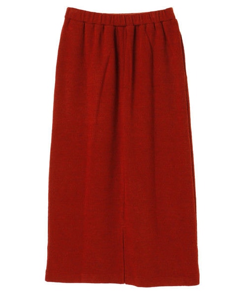 SEVENDAYS=SUNDAY(セブンデイズサンデイ)の「起毛サカリバペンシルスカート(スカート・アイボリー/チャコールグレー/ブラック/レッド/キャメル/カーキ・M/L)」の3枚目の写真