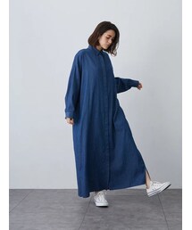 SEVENDAYS=SUNDAY | デニムビッグシルエットシャツワンピース(ワンピース/ドレス)