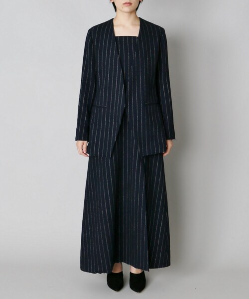 plage（プラージュ）の「《予約》ウールアサストライプ