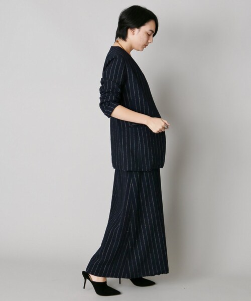 plage（プラージュ）の「《予約》ウールアサストライプジャケット