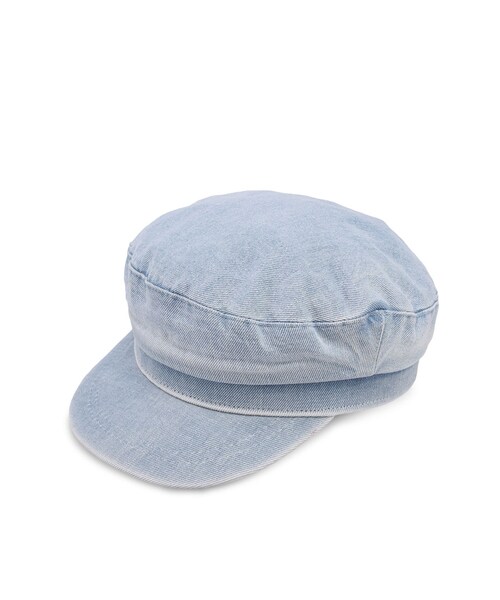 denim baker boy hat