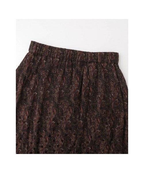 KBF（ケイビーエフ）の「エスニック柄イレヘムスカート（スカート・レディース・IVORY/NAVY・one）」の10枚目の写真