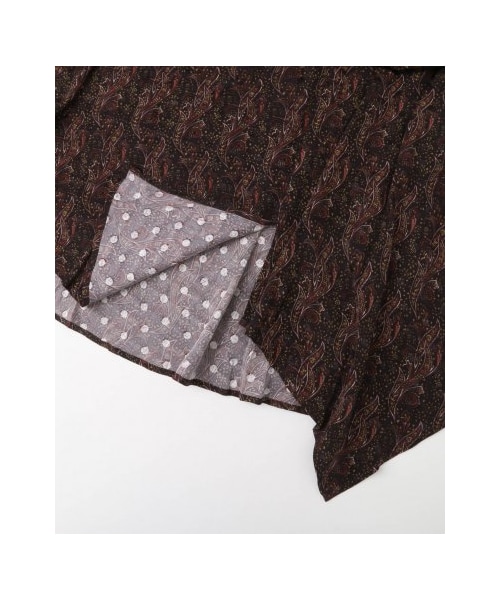 KBF（ケイビーエフ）の「エスニック柄イレヘムスカート（スカート・レディース・IVORY/NAVY・one）」の12枚目の写真