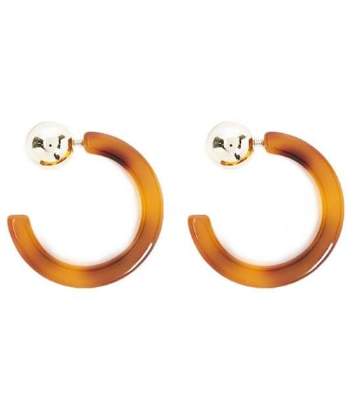 Tortoiseshell Hoop Earrings - WEAR