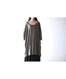 BISHOOL | BISHOOL The Queen of cotton Tag Big Cut Sew khaki(Tシャツ/カットソー)