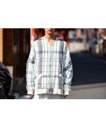 sneeuw | sneeuw ステッチチェックブルゾン mint(その他アウター)