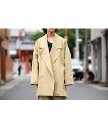 my beautiful landlet | My Beautiful Landlet カットオフチノビッグコート beige(その他アウター)