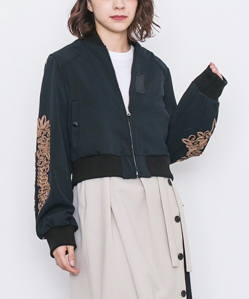LOKITHO（ロキト）の「コードエンブロイダリーブルゾン（）」 - WEAR