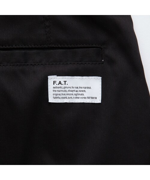 FAT（エフエイティー）の「POLYCROP（パンツ・メンズ・CAMEL/BLACK/WHITE・TITCH/SKINNY/FAT/JUMBO）」の11枚目の写真