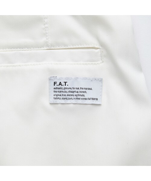FAT（エフエイティー）の「POLYCROP（パンツ・メンズ・CAMEL/BLACK/WHITE・TITCH/SKINNY/FAT/JUMBO）」の17枚目の写真