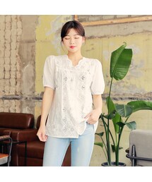 HOTPING | スカラップパンチングブラウス(シャツ/ブラウス)