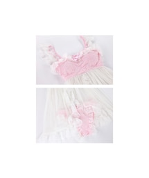 bobon21 チュール刺繍レースビキニ Bobon21（ボボンニジュウイチ）の「チュール刺繍レースビキニ-全