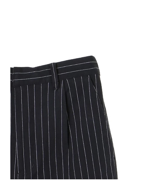 earth music&ecology(アースミュージックアンドエコロジー)の「・アンクルストレッチパンツ(パンツ・ブラック/ベージュ/カーキ/ネイビー/ストライプ/チェック・S/M/L)」の19枚目の写真