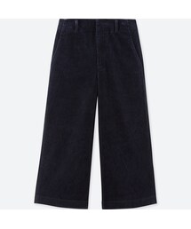 UNIQLO | コーデュロイワイドクロップドパンツ(その他パンツ)