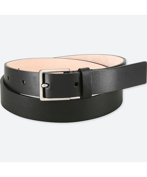 UNIQLO（ユニクロ）の「クリーンベルト（ベルト・レディース・DARK BROWN 39/RED 17/BLACK 09・M/L）」の2枚目の写真