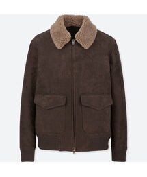 UNIQLO | スウェードタッチリブブルゾン(ブルゾン)