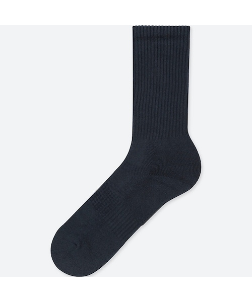 UNIQLO（ユニクロ）の「パイルソックス（ソックス/靴下・メンズ・BLACK 09/OFF WHITE 01/DARK GRAY 08/NAVY 69・25-27/27-29）」の4枚目の写真