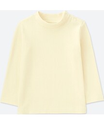 UNIQLO | リブハイネックT（長袖）(その他トップス)