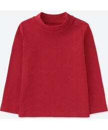UNIQLO | リブハイネックT（長袖）(その他トップス)
