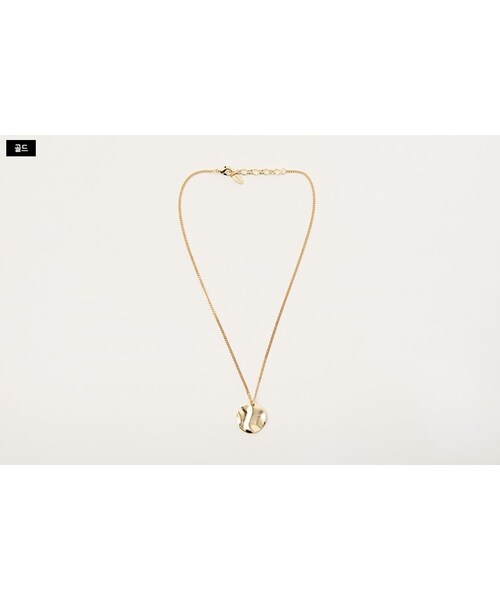 Dailyabout（デイリーアバウト）の「サークルチャームチェーンネックレス（ネックレス・レディース・シルバー/ゴールド・FREE）」の2枚目の写真