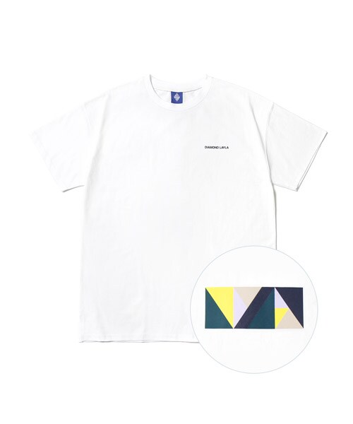 Diamond Layla(ダイアモンドレイラ)の「Layla endless love 5colors shape T14 White(Tシャツ/カットソー・レディース・ホワイト・MEDIUM/LARGE/X-LARGE)」の1枚目の写真