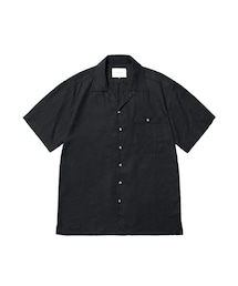Diamond Layla | Layla endless love 2way Open Collar 1/2 shirt S21 Black(シャツ/ブラウス)