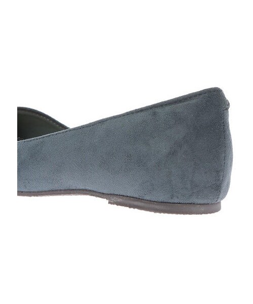 AMERICAN HOLIC(アメリカンホリック)の「フラットポインテッドパンプス(シューズ・ブラック/レッド/グレーベージュ/マスタード/カーキ/ライトブルー/ネイビー/パープル・S/M/L)」の5枚目の写真