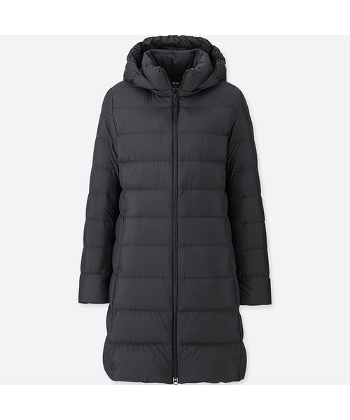 美品 UNIQLO ウルトラライトダウンフーデットコート レディース3XL UNIQLO（ユニクロ）の「ウルトラライトダウンフーデットコート