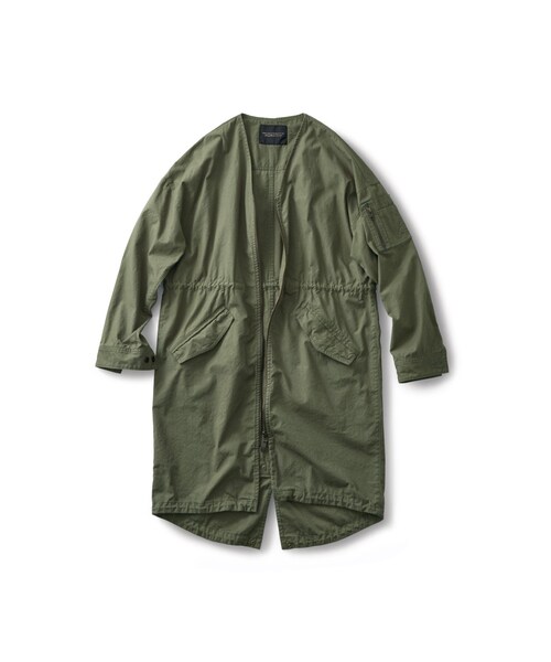 Sunny Clouds サニークラウズ の サニークラウズ ノーフードモッズコート メンズ ステンカラーコート Wear