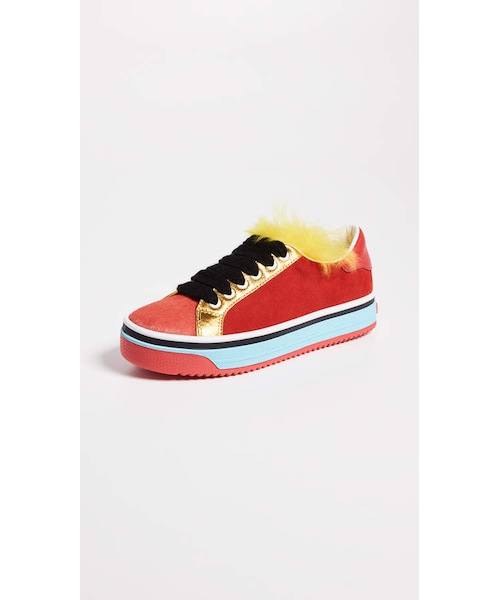 マークバイマークジェイコブス　ヒョウ柄カジュアルスニーカー マークバイマークジェイコブス ヒョウ柄カジュアルスニーカー