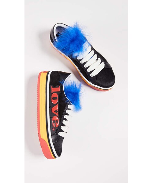 MARCJACOBS　ラブ エンパイア ファー スニーカー値下げしました。 MARCJACOBS ラブ エンパイア ファー スニーカー値下げしました