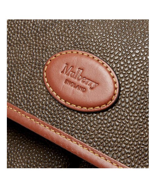 Mulberry（マルベリー）の「Mulberry Heritage Leather-Trimmed Pebble 