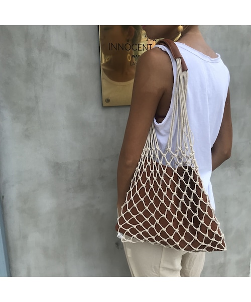 no brand（ノーブランド）の「あみあみバッグ【¥7590→¥4969