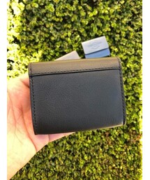 すずめ未使用COACH 黒 レザー コインケース COACH コーチ コインケース 小銭入れ カードケース 名刺入れ