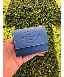 新品•未使用　COACH コーチ　F24652 レザー　コインケース COACH 【並行輸入品】 コーチ 財布 小銭入れ F24652 BLK ロゴ