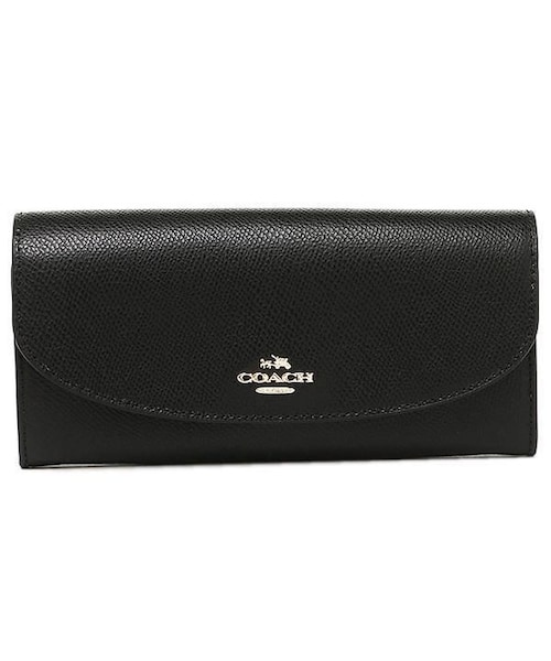 COACH（コーチ）の「コーチ 長財布 アウトレット COACH F54009 IMBLK 