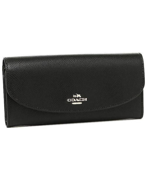 COACH（コーチ）の「コーチ 長財布 アウトレット COACH F54009 IMBLK