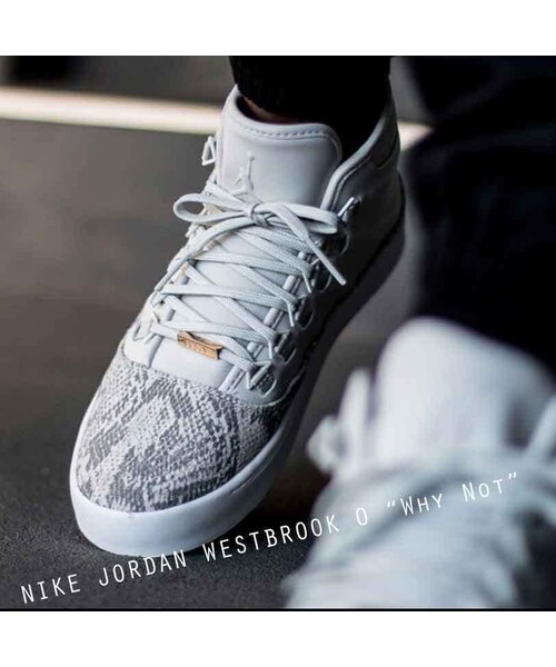 NIKE(ナイキ)の「NIKE Air Jordan Westbrook 0 ;Why Not; スネーク 特価(スニーカー・メンズ・その他)」の4枚目の写真