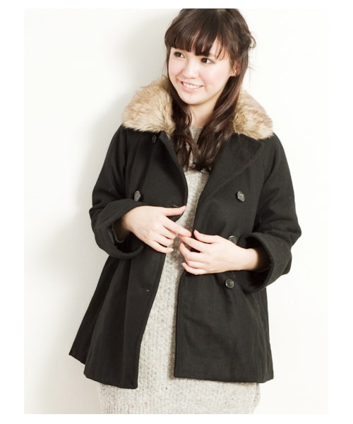 earth music&ecology(アースミュージックアンドエコロジー)の「【Special Price】ミディPコート(コート ・レディース・ダークブル/グレー/キャメル/ブラック・M/S)」の1枚目の写真